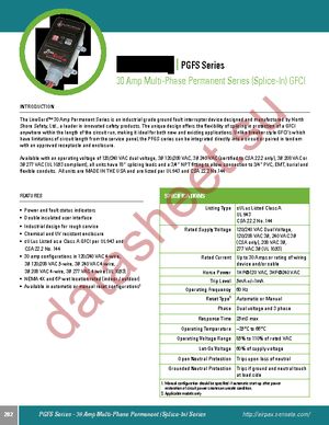 PGFS-13005 datasheet  